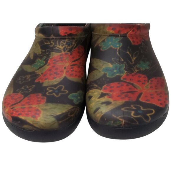 Sloggers Women Waterproof Rubber Clogs 7 Garden Slip On Rain Forest Fairy Grunge - Picture 5 of 15